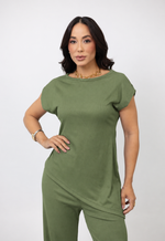 Conjunto Danila Verde Musgo