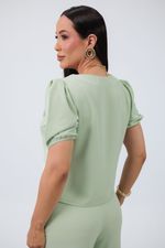 Conjunto Cecília Verde Malva