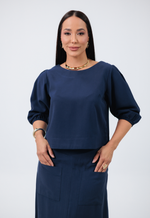 Conjunto Sarah Marrant Azul Marinho