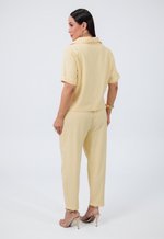 Conjunto Núbia Marrant Amarelo Manteiga