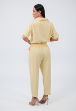 Conjunto Núbia Marrant Amarelo Manteiga