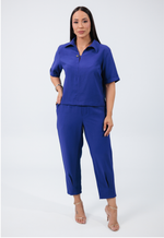 Conjunto Núbia Marrant Azul Royal