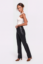 CALÇA WIDE COURO