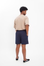 Shorts de Sarja - Azul Marinho