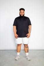 Camiseta Regular Modal Masculina - Preta