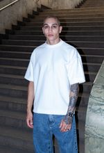Camiseta Boxy Super Premium Masculina - Off White