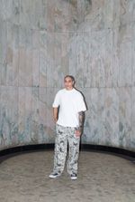 Camiseta Boxy Super Premium Masculina - Off White