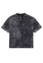 Camiseta Boxy Marmorizada Masculina - Preta