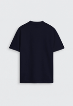 Camiseta Oversized Texturizada Masculina - Marinho