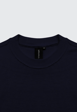 Camiseta Oversized Texturizada Masculina - Marinho