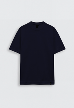Camiseta Oversized Texturizada Masculina - Marinho