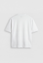 Camiseta Boxy Premium Masculina - Branca