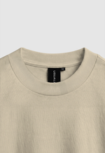 Camiseta Boxy Premium Masculina - Areia