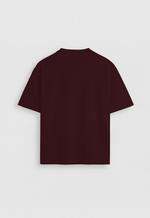 Camiseta Boxy Premium Masculina - Vinho