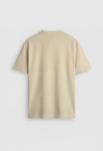 Camiseta Oversized Premium Masculina - Areia