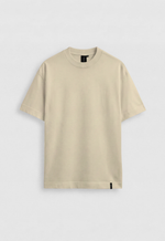 Camiseta Oversized Premium Masculina - Areia