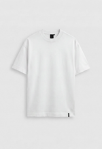 Camiseta Oversized Premium Masculina - Branca