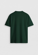Camiseta Oversized Premium Masculina - Musgo