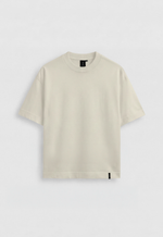 Camiseta Boxy Premium Masculina - Off White
