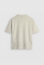 Camiseta Boxy Premium Masculina - Off White