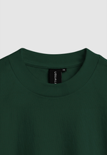 Camiseta Oversized Premium Masculina - Musgo