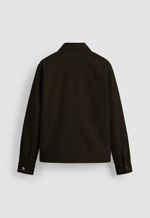 Jaqueta Boxy Marrom Masculina