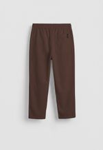 Calça Cropped Sarja Masculina - Marrom
