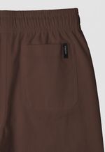 Calça Cropped Sarja Masculina - Marrom