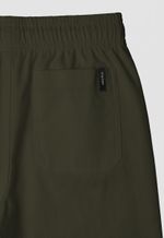 Calça Cropped Sarja Masculina - Musgo