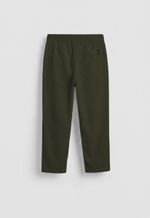 Calça Cropped Sarja Masculina - Musgo