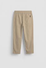 Calça Cropped Sarja Masculina - Cru
