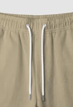 Calça Cropped Sarja Masculina - Caqui