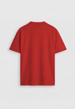 Camiseta Oversized Premium Masculina - Vermelha