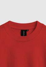 Camiseta Oversized Premium Masculina - Vermelha