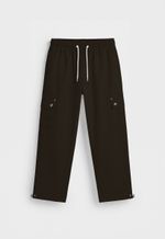 Calça Cargo Sarja Masculina - Marrom