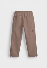 Calça Cargo Sarja Masculina - Canela