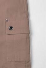 Calça Cargo Sarja Masculina - Canela