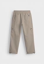 Calça Cargo Sarja Masculina - Caqui