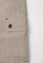 Calça Cargo Sarja Masculina - Caqui