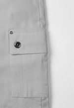 Calça Cargo Sarja Masculina - Cinza