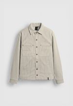 Camisa Cotelê Masculina - Off White