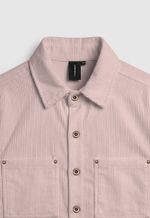 Camisa Cotelê Masculina - Rosa