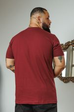 Camiseta Fit Premium Masculina - Vinho