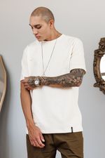 Camiseta Fit Premium Masculina - Off White