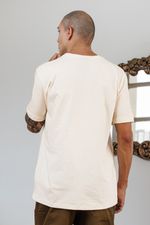 Camiseta Fit Premium Masculina - Off White