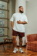 Camiseta Oversized Premium Masculina - Off White
