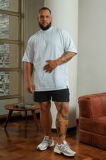 Camiseta Oversized Premium Masculina - Branca