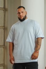 Camiseta Oversized Premium Masculina - Branca