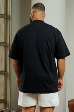 Camiseta Oversized Premium Masculina - Preta