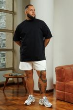 Camiseta Oversized Premium Masculina - Preta
